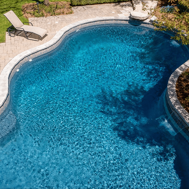 Backyard Concrete Pool