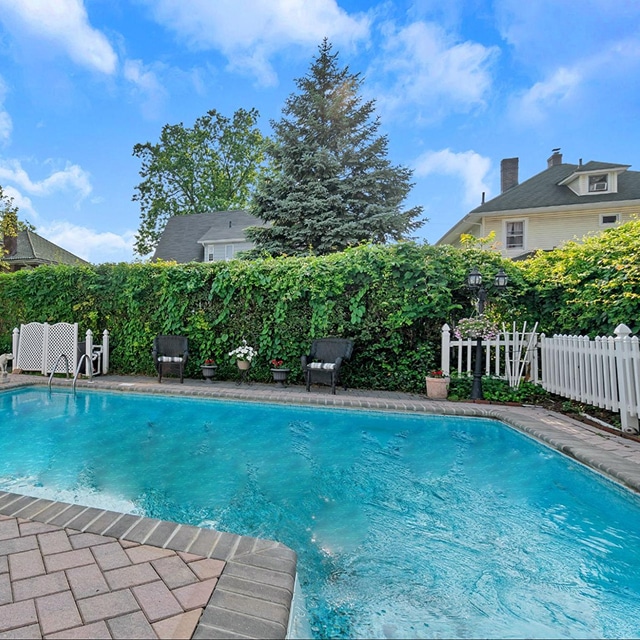 Backyard Concrete Pool